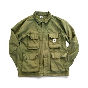 Obey Men's Army Green Field Jacket